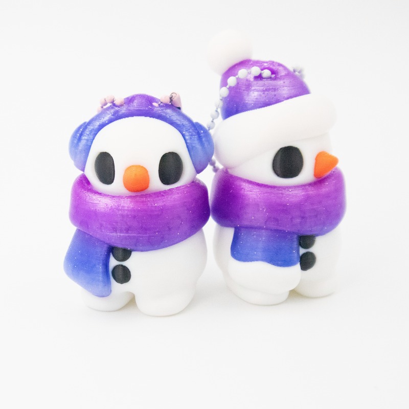 Snowie Sibs Wigglets + Keychain