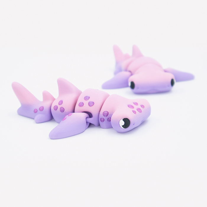 Hammerhead Shark Flexi + Keychain