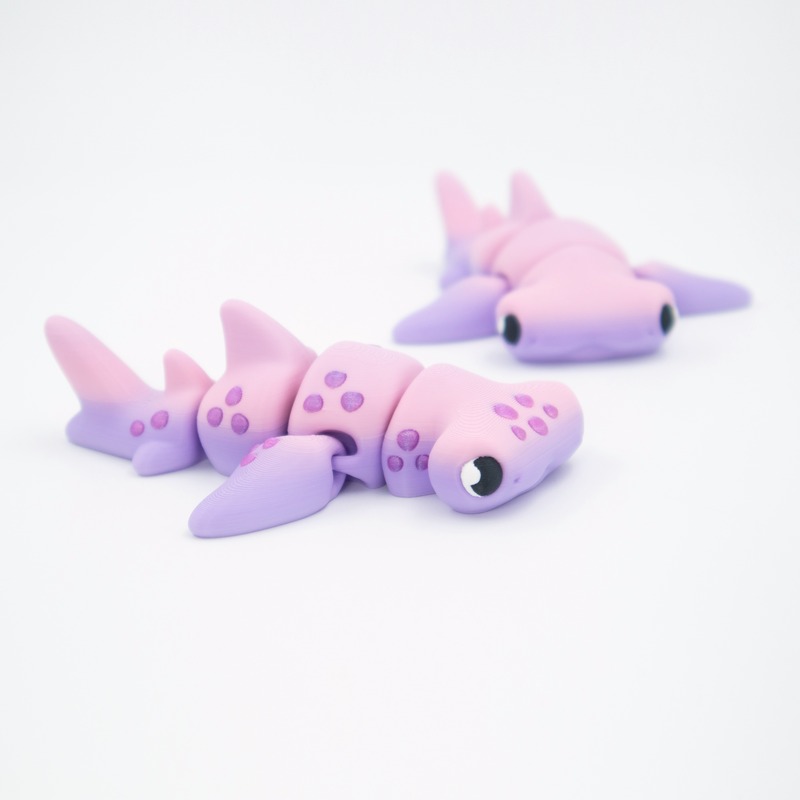 Hammerhead Shark Flexi + Keychain
