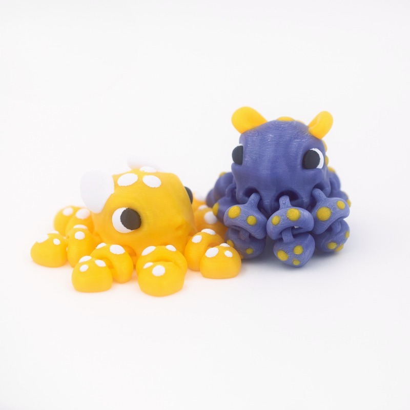 Flexi Dumbo Octopus + Keychain