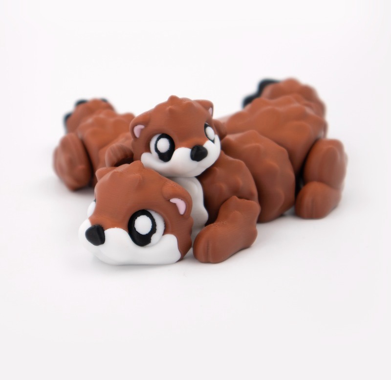 River Otter Flexi + Keychain