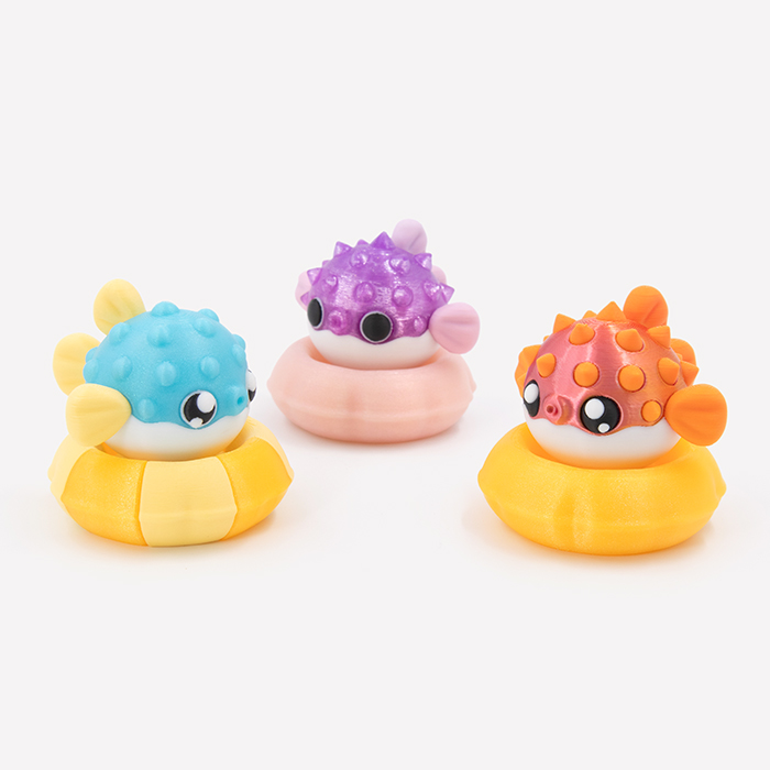 Pufferfish Clicker + Keychain