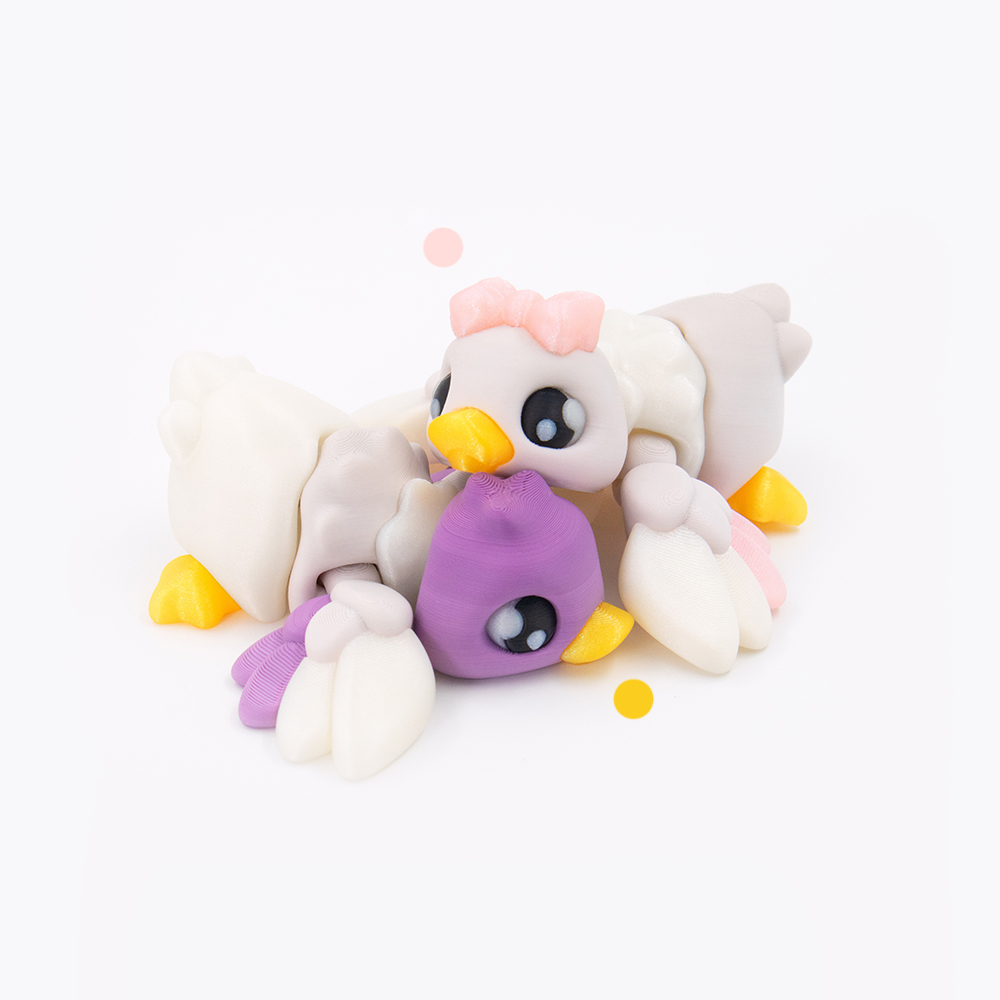 Cookiecad Elixir PLA — Mallard Flexi print preview